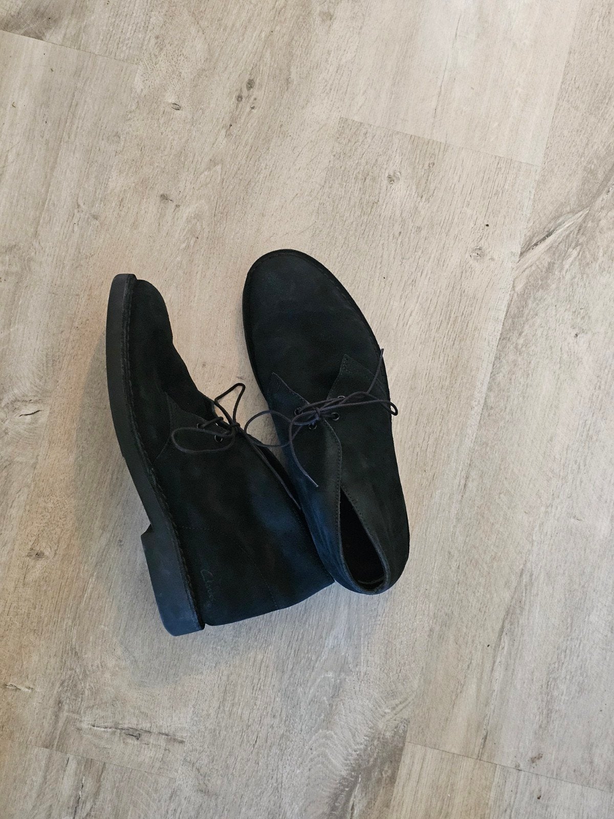 Clarks Desert Boots Zwart Suède Maat 44 UK 9,5 G, Kleding | Heren, Zwart, Boots, Zwart, Ophalen of Verzenden