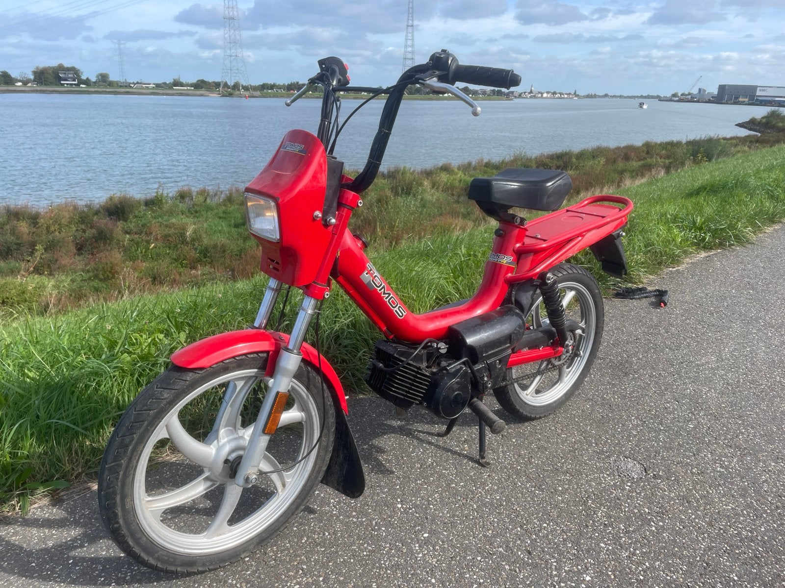 Tomos a35 2012 E-start, Fietsen en Brommers, Ophalen, Overige modellen, 49 cc, Zo goed als nieuw
