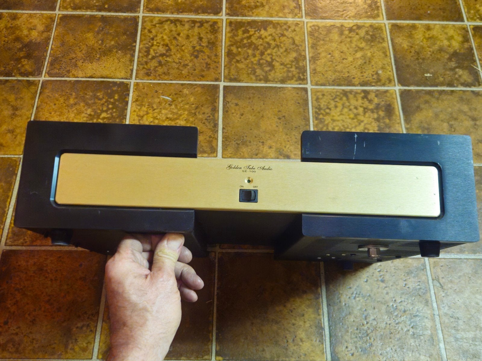 Golden Tube Audio SE100 40kg Buizenversterker 10x EL34, Niet werkend, 120 watt of meer, Stereo, Ophalen
