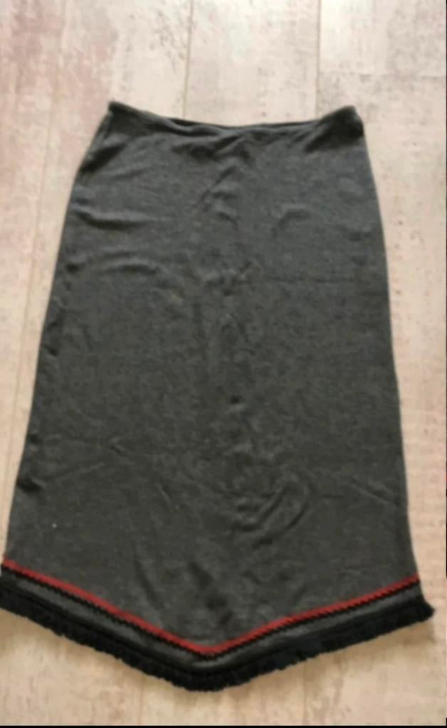 Grijze stretch rok maat m, Kleding | Dames, Rokken, Maat 38/40 (M), Ophalen of Verzenden, Zo goed als nieuw, Grijs