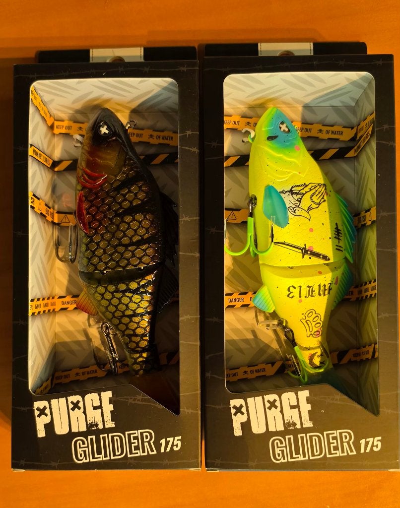2 stuks nieuwe Monkey Lures - Purge Glider 17,5cm, Ophalen of Verzenden, Nieuw, Complete set