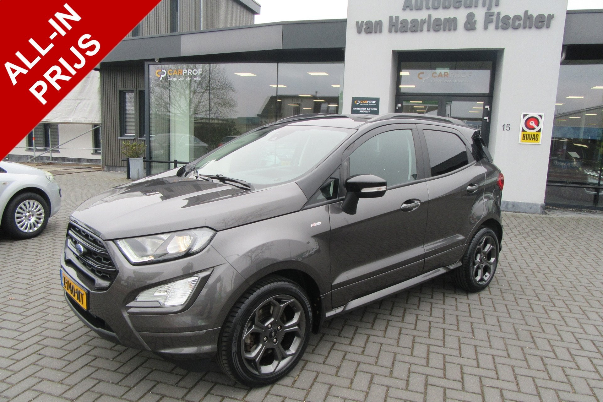Ford EcoSport 1.0 EcoBoost ST-Line Black, Navigatie, Cruise, Gebruikt, Euro 6, Ecosport, Bedrijf