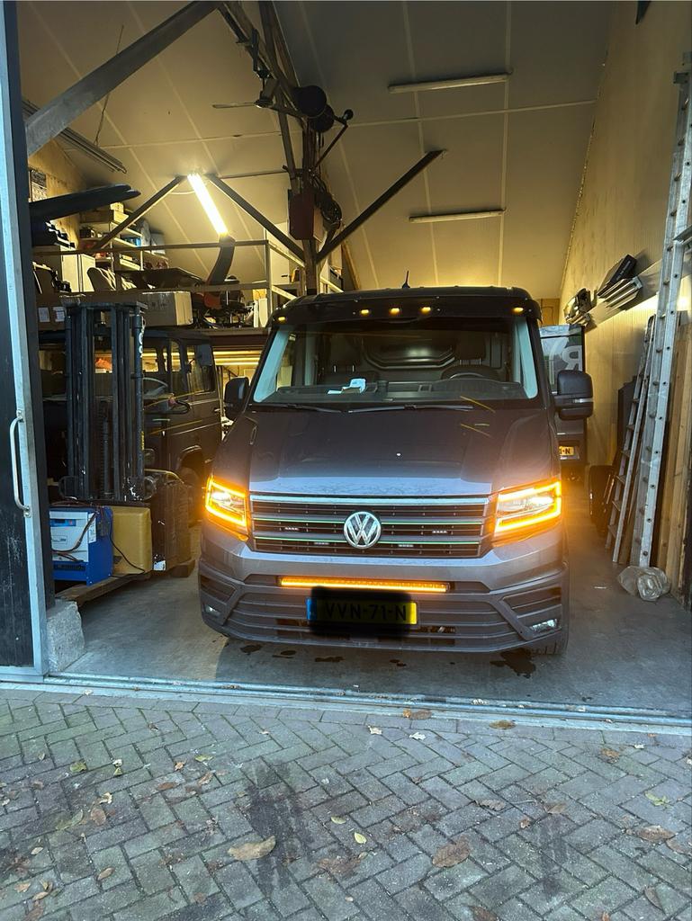 Koplamp ombouw wit naar oranje voor Crafter/Sprinter, Ophalen, Gebruikt, Volkswagen