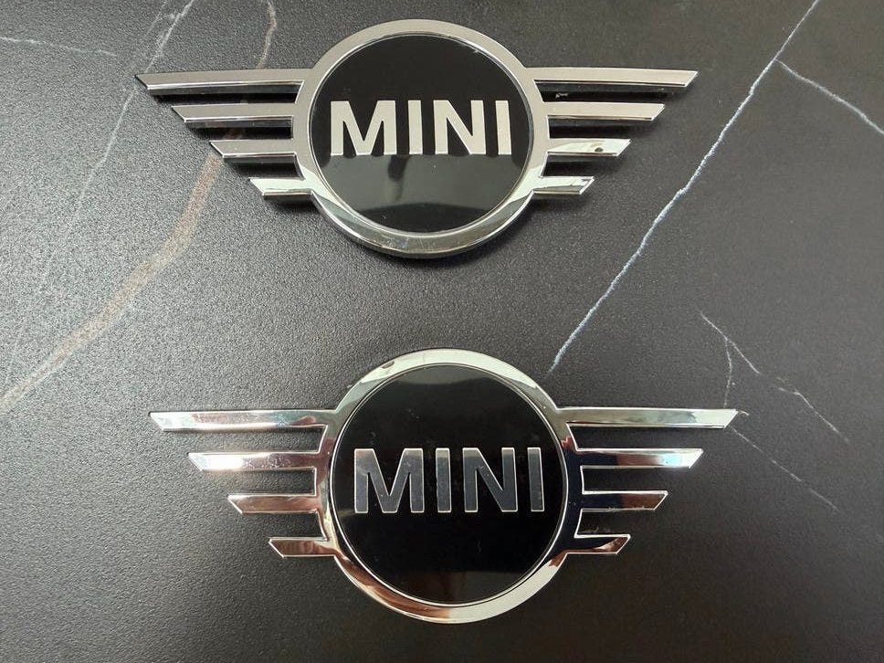 Mini Cooper Emblemen - Set van 2, Ophalen of Verzenden, Gebruikt, Mini