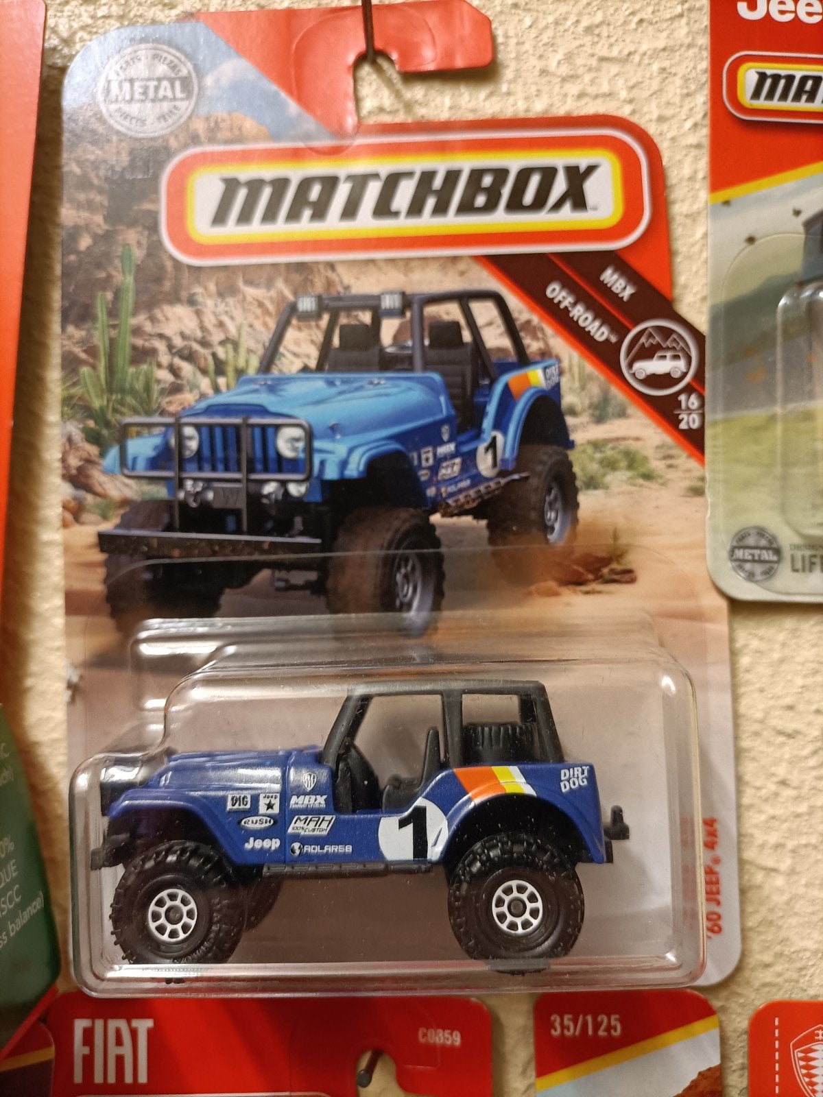Matchbox '60 Jeep 4x4 - Nieuw in verpakking, Ophalen of Verzenden, Nieuw, Auto