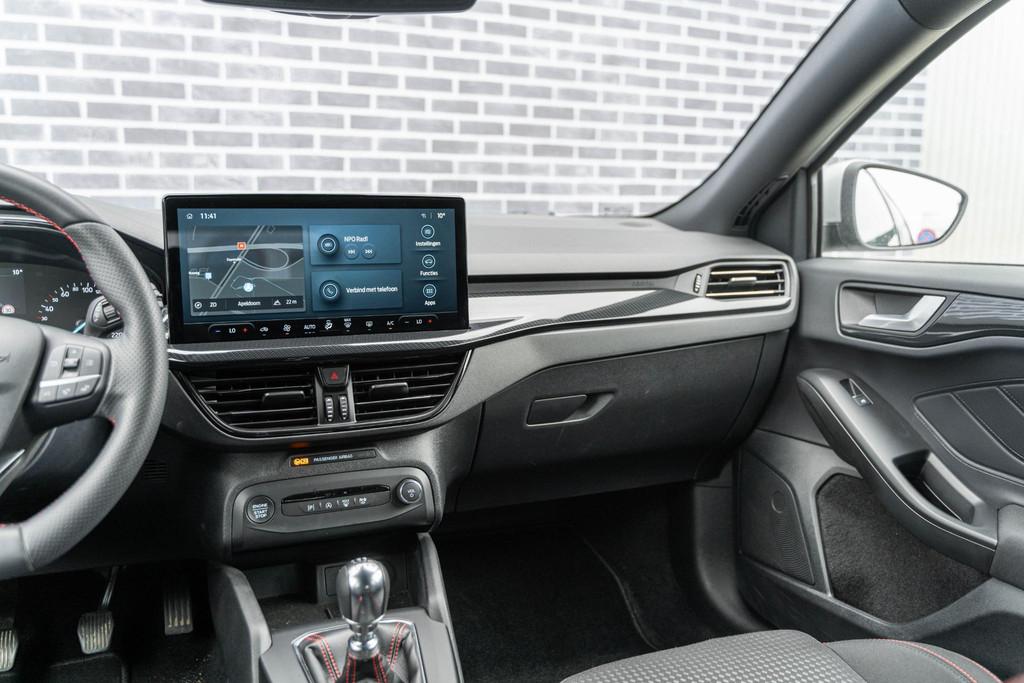 Ford Focus Wagon 1.0 EcoBoost Hybrid 125 ST Line | Apple Car, Auto's, Gebruikt, Origineel Nederlands, Handgeschakeld, 19 km/l