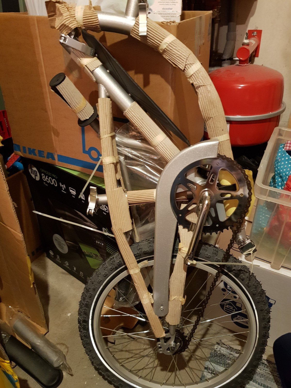Aanhangfiets tandemtrainer Hema, Ophalen, Nieuw