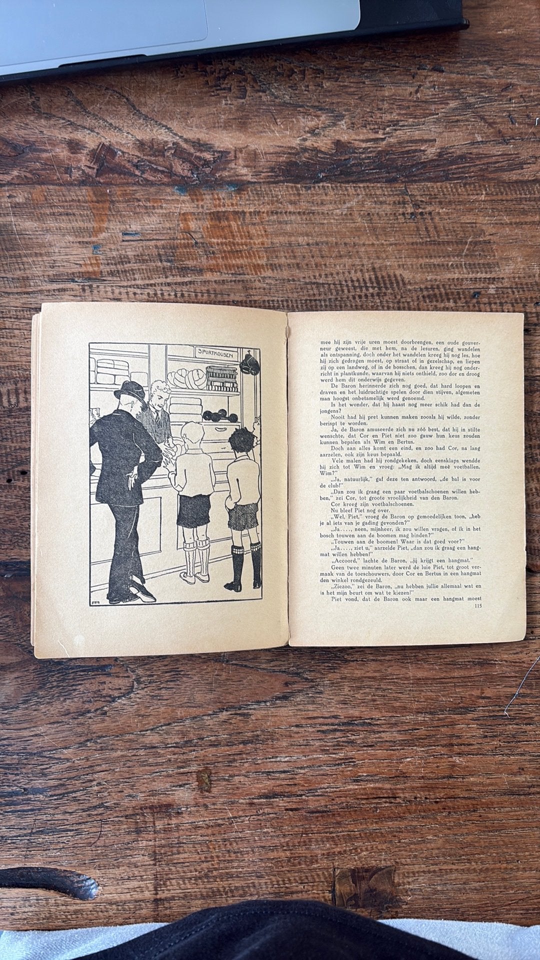 Oude Sproojes en kinderboeken: De Club uit Rustoord - Huët, Antiek en Kunst, Ophalen of Verzenden