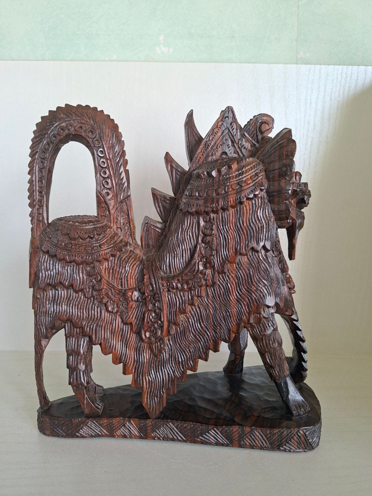 PRACHTIG! Balinese Singa Barong leeuw/houtsnijwerk/1950, Antiek en Kunst, Ophalen of Verzenden