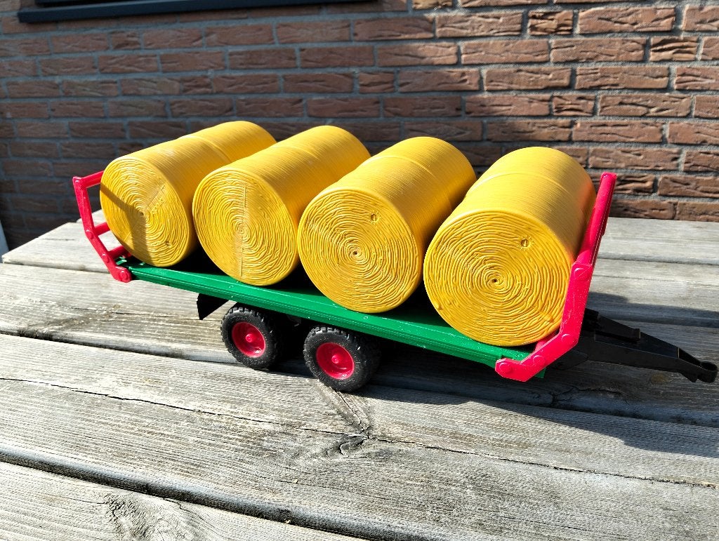 Bruder aanhanger met balen, Ophalen of Verzenden, Gebruikt