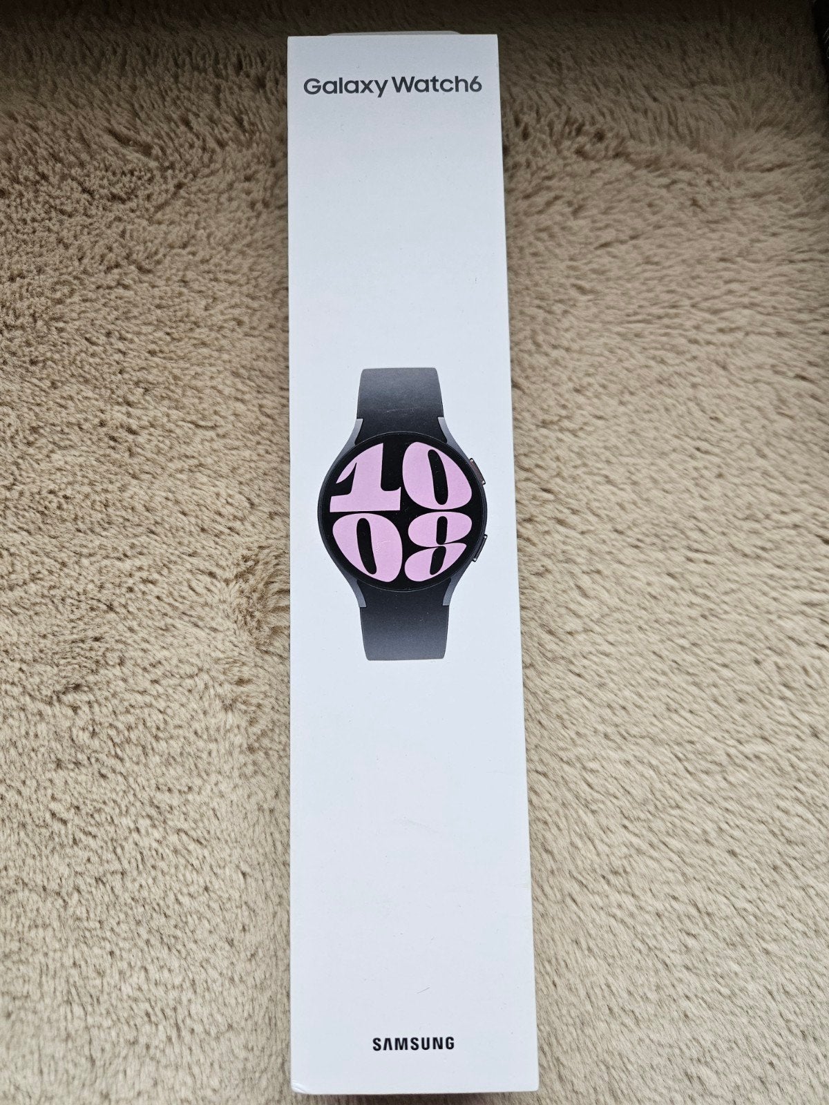 Samsung Galaxy Watch 6 - Geseald, Zwart, Nieuw, Ophalen of Verzenden, GPS