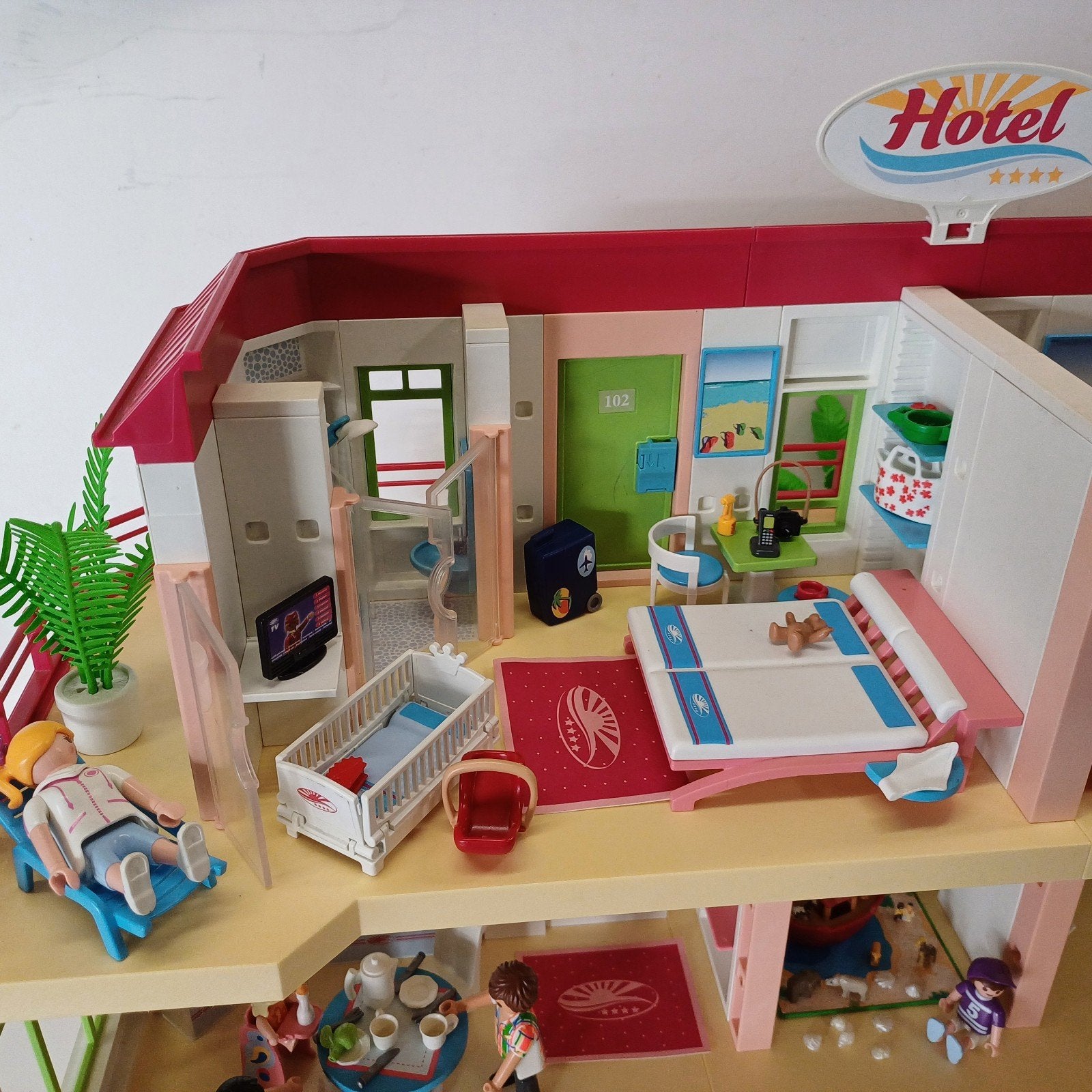 Playmobil Hotel Doos 5265, Ophalen of Verzenden, Gebruikt