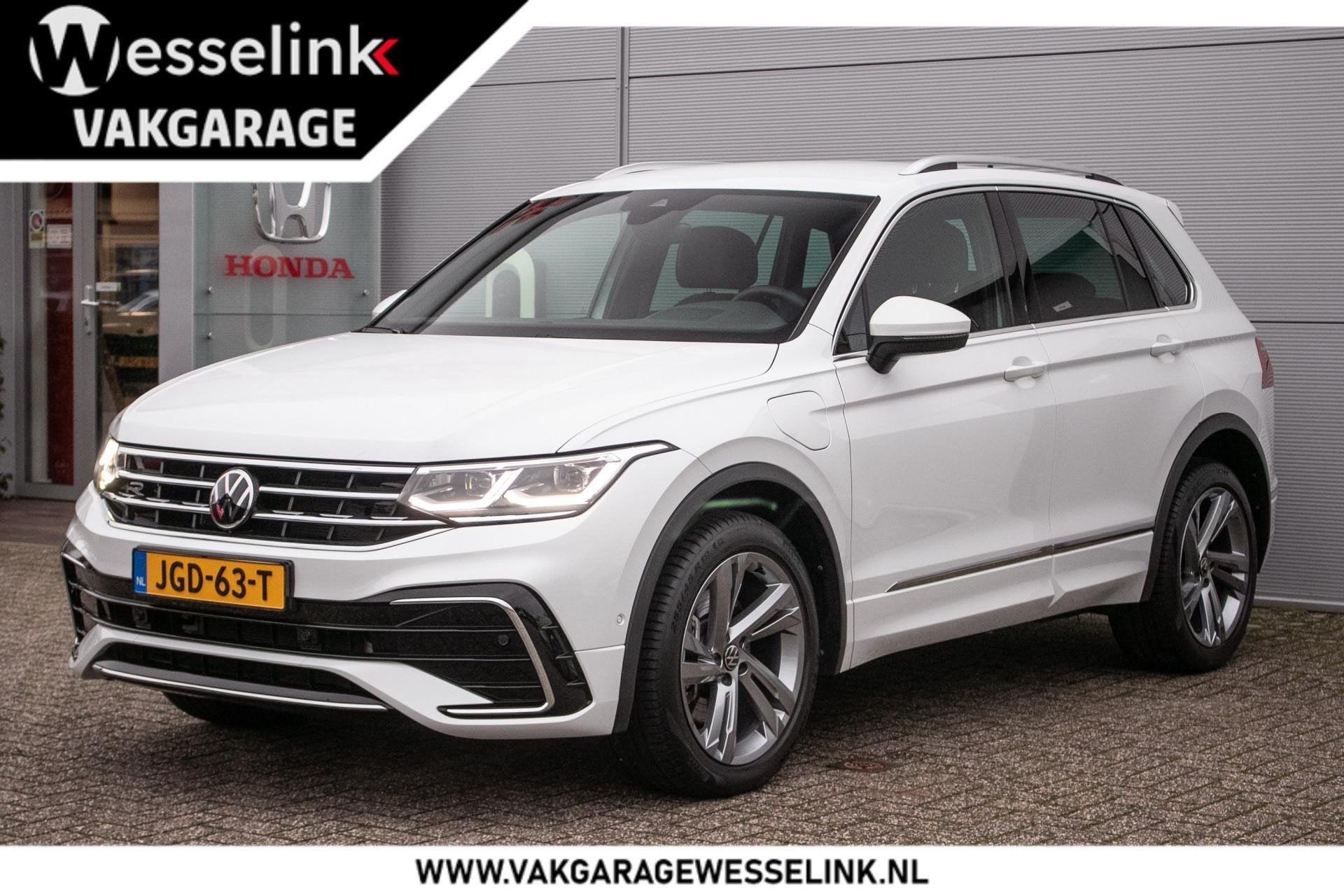 Volkswagen Tiguan 1.4 TSI eHybrid R-Line Business+ - Trekhaa, Auto's, Dealer onderhouden, Stof, Euro 6, Automatische klimaatregeling
