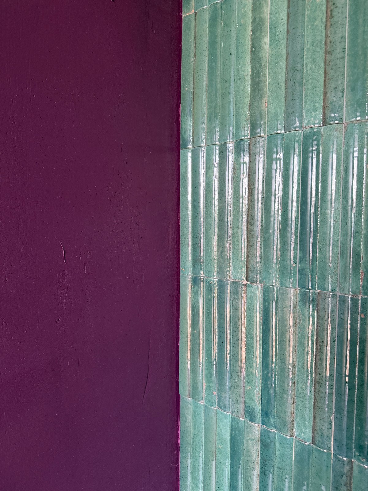 Marazzi Lume Green Swing 3D wandtegels 6x24 cm 1,44m2 + rest, Ophalen, Nieuw, Minder dan 20 cm, 20 tot 40 cm