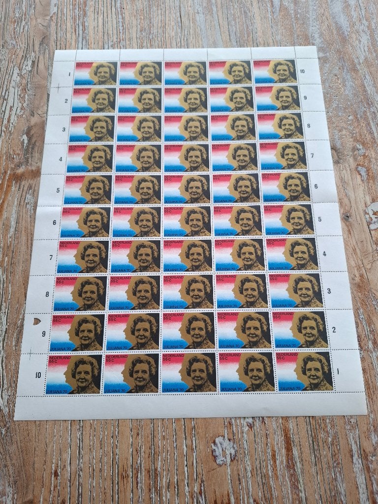 Koningin Juliana 70 jaar. nvph 1174, Ophalen of Verzenden, Na 1940, Postfris