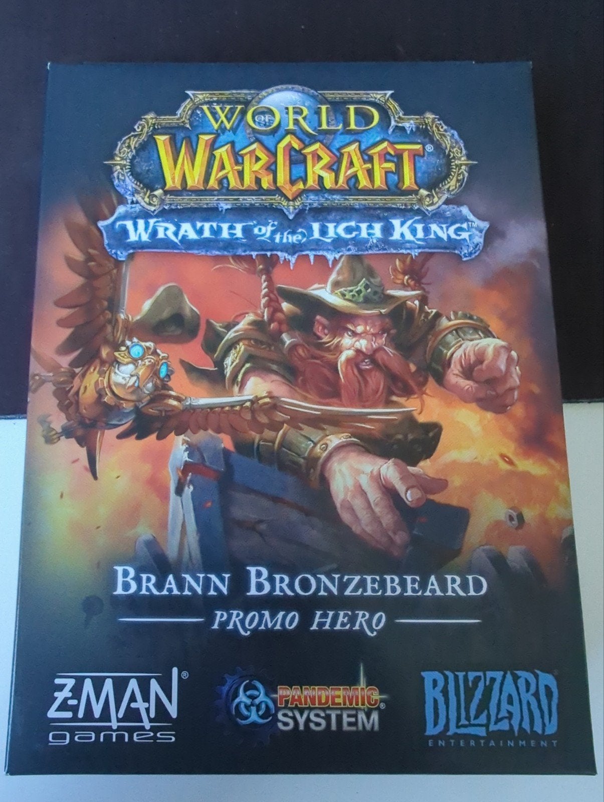 World of Warcraft: Wrath of the Lich King - Brann Promo hero, Hobby en Vrije tijd, Gezelschapsspellen | Bordspellen, Een of twee spelers