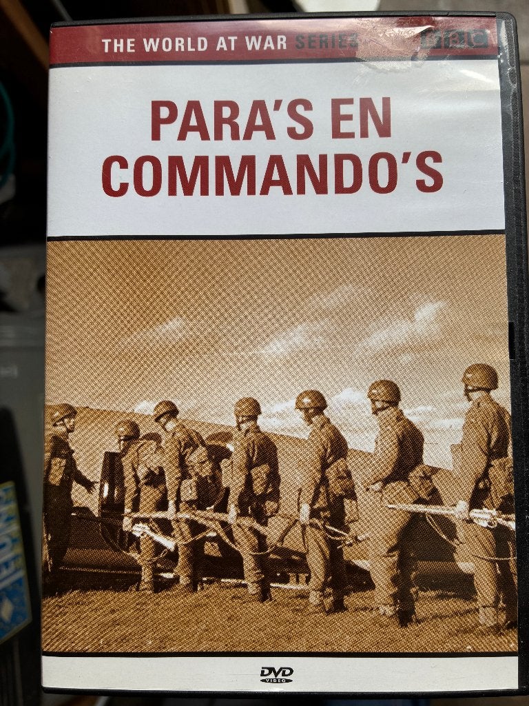 Para's en Commando's DVD ; Docu DVD, Engels, Oorlog of Misdaad, Nederlands, Ophalen of Verzenden