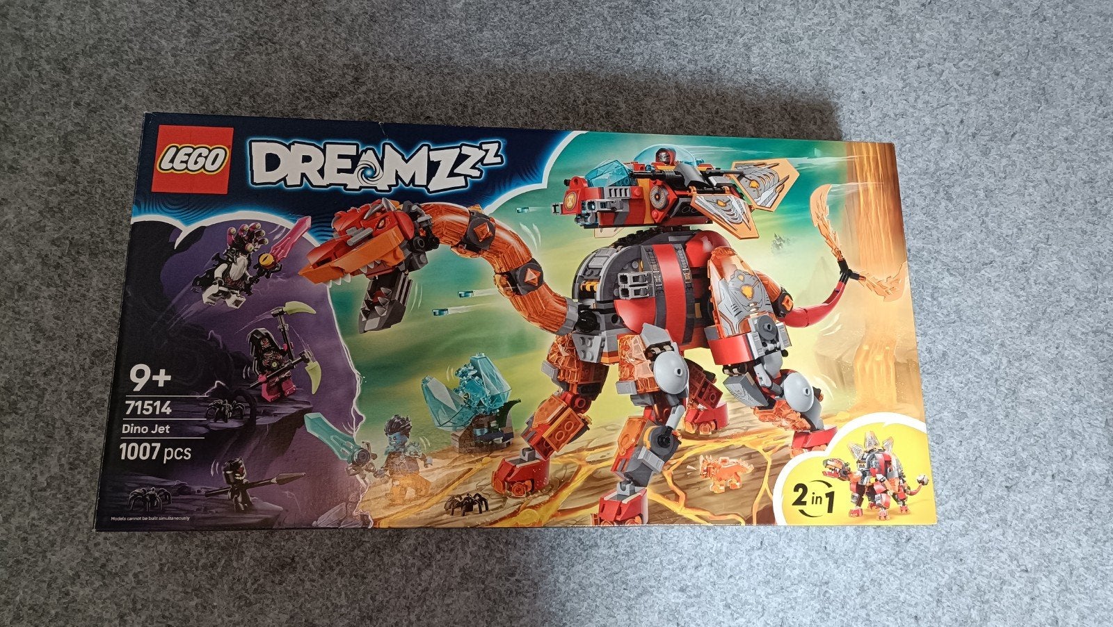 Lego Dreamzzz Dino ruimteschip 71514, Overige thema's, Lego, Ophalen of Verzenden, Zo goed als nieuw