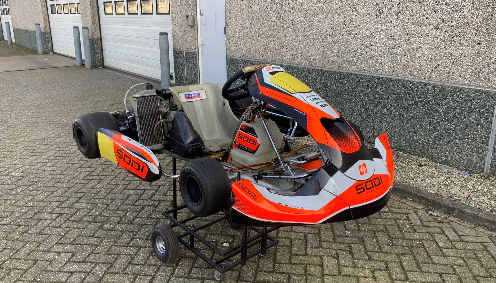 Sodi Rotax max senior kart., Ophalen, Kart