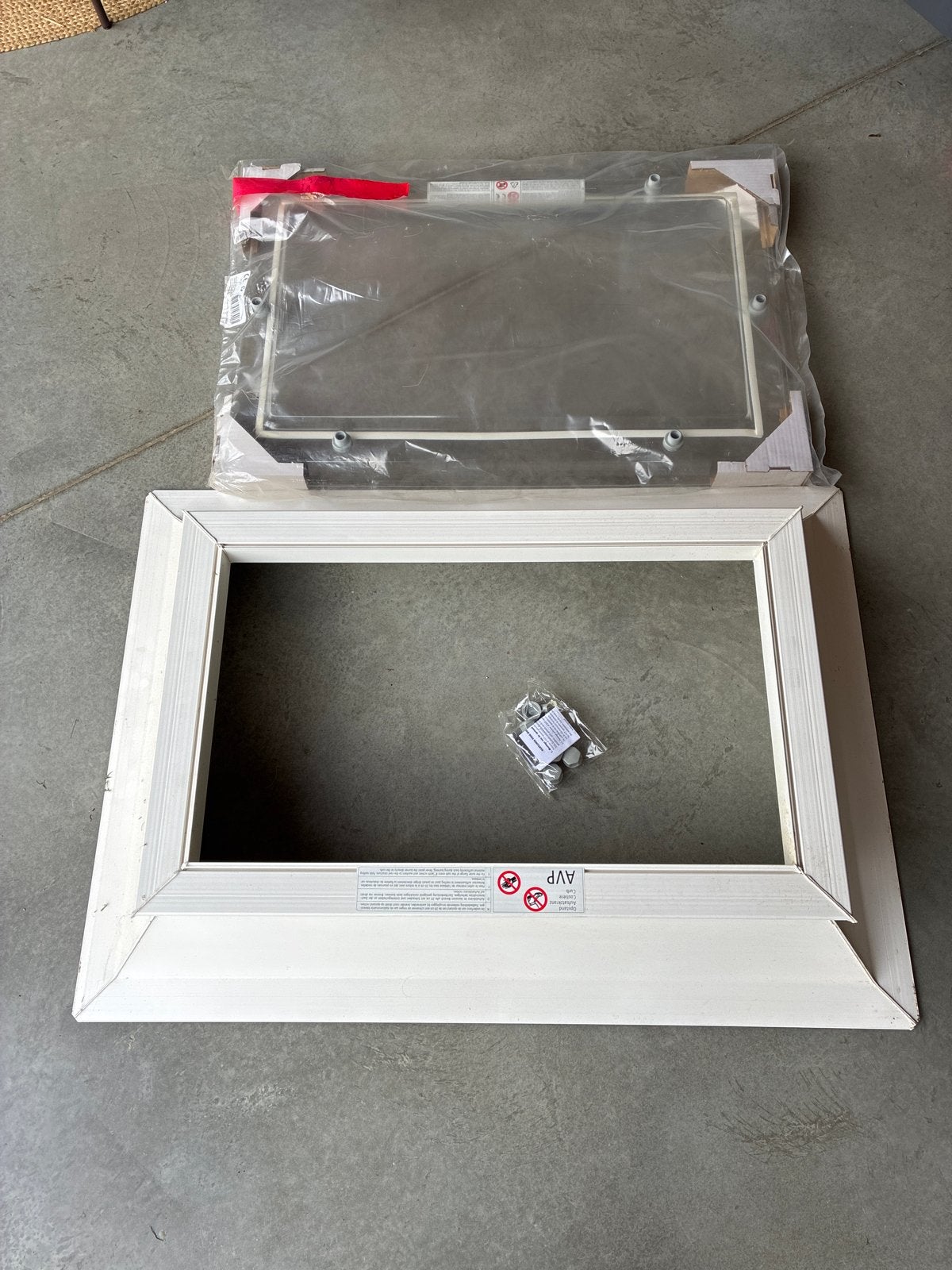 Koepel met opstand, 40x70 cm, Ophalen, Nieuw, Dakraam, Minder dan 80 cm