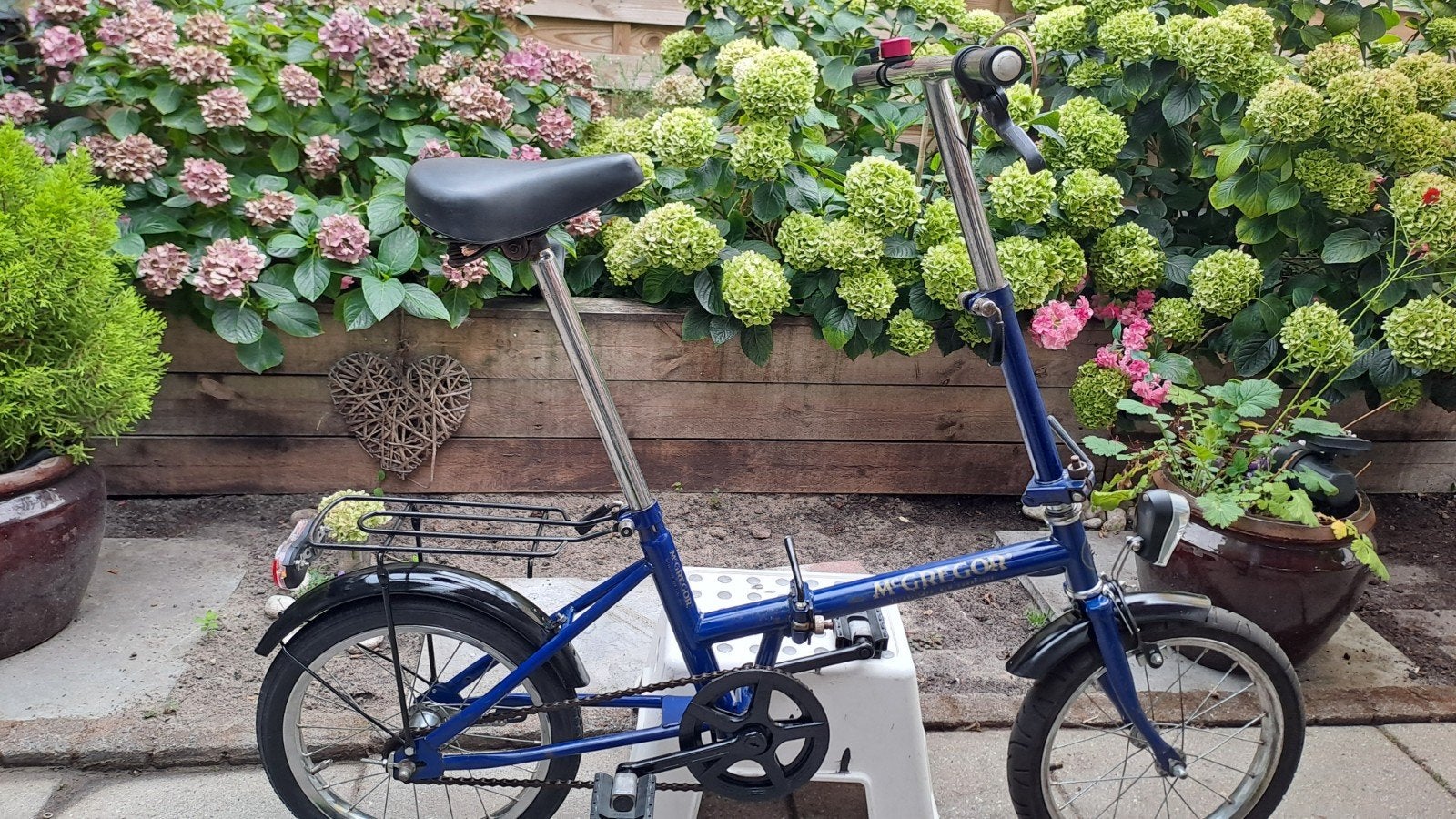 Mooie Vouwfiets 16 inch, Ophalen, Gebruikt, 16 tot 18 inch