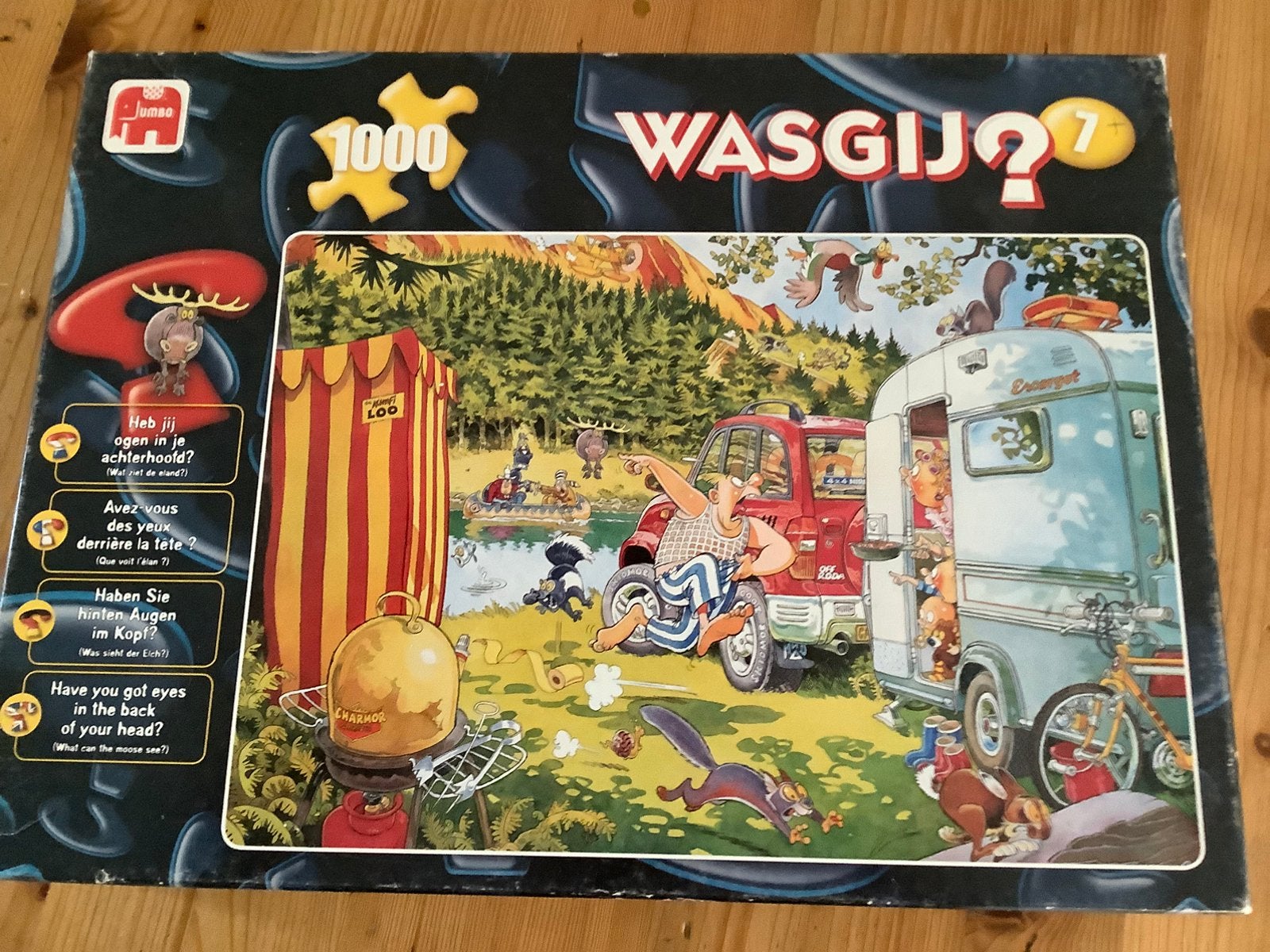 WasGij puzzels, Ophalen of Verzenden, 500 t/m 1500 stukjes, Zo goed als nieuw