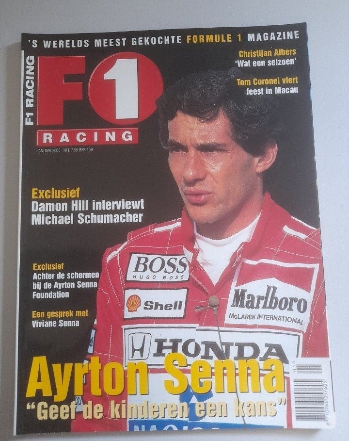 F1 Racing Ayrton Senna tijdschrift nieuw, Ophalen of Verzenden, Formule 1