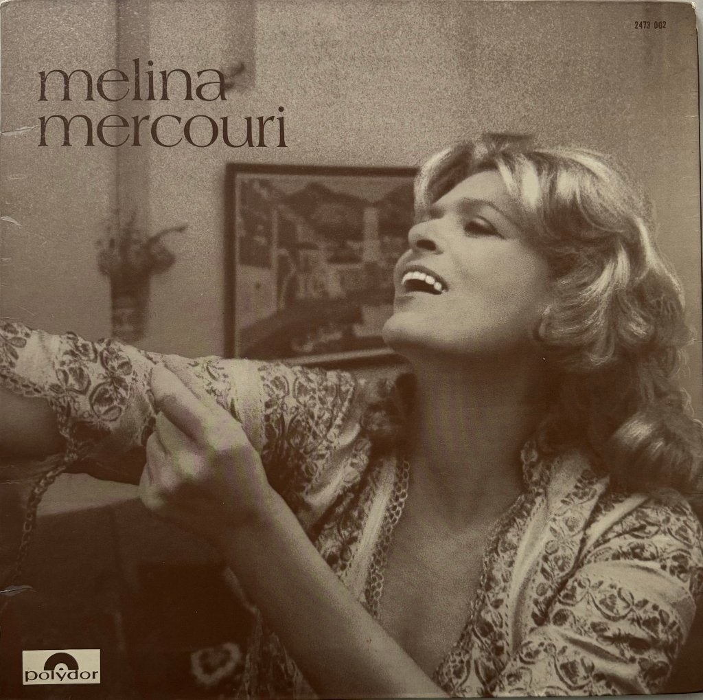 Melina Mercouri ‎– Zorba, LP, Ophalen of Verzenden, Zo goed als nieuw, Beschermende buitenhoes