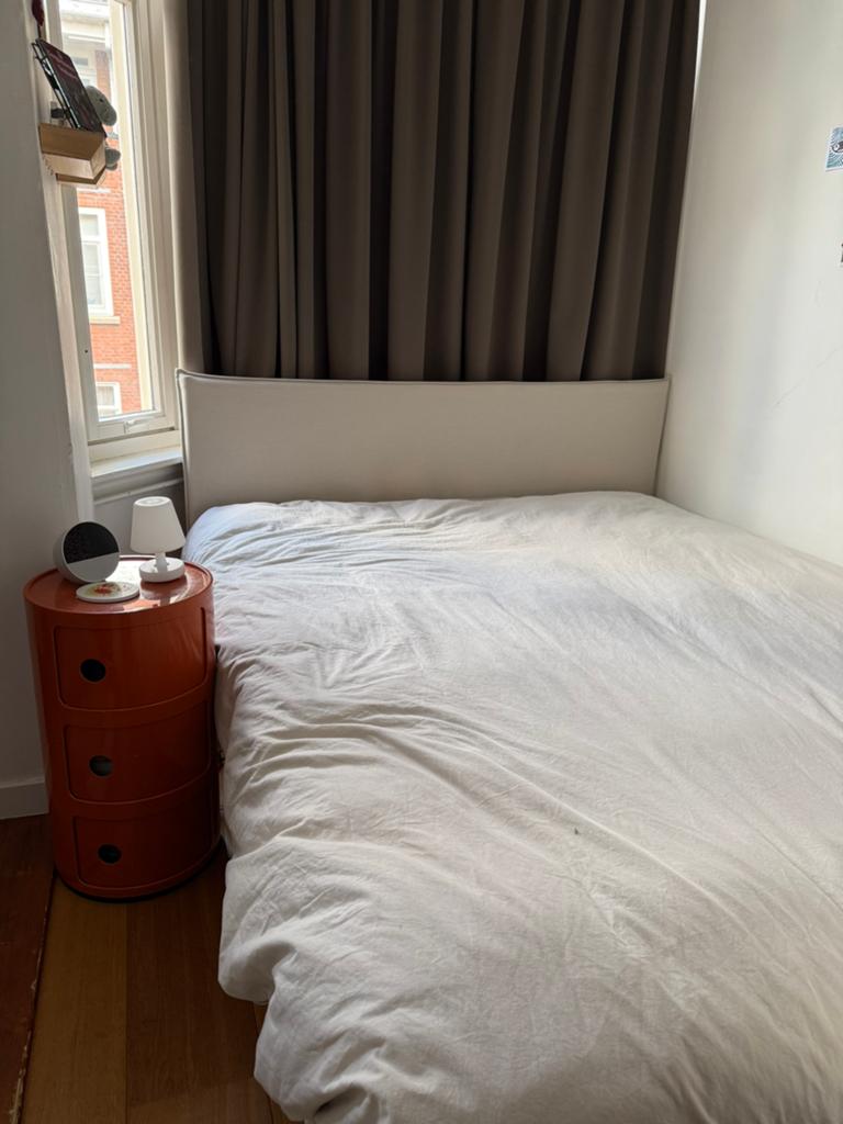 Ikea bed (NIEUW), Huis en Inrichting, Slaapkamer | Bedden, Ophalen, Wit, Tweepersoons, Zo goed als nieuw