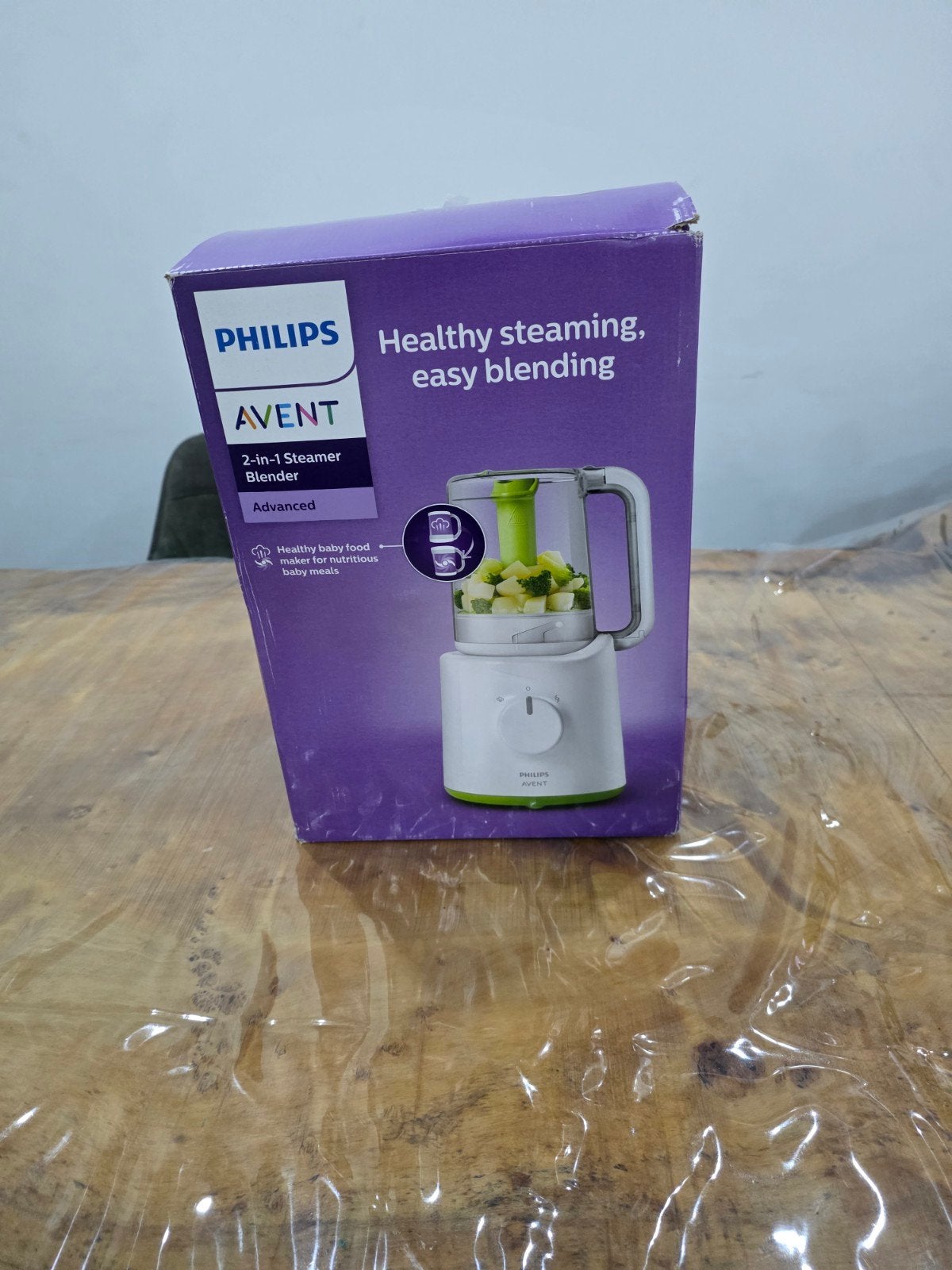 Philips Avent 2-in-1 Stomer Nieuw Blender SCF870, Ophalen, Stoomfunctie, Nieuw, Philips Avent