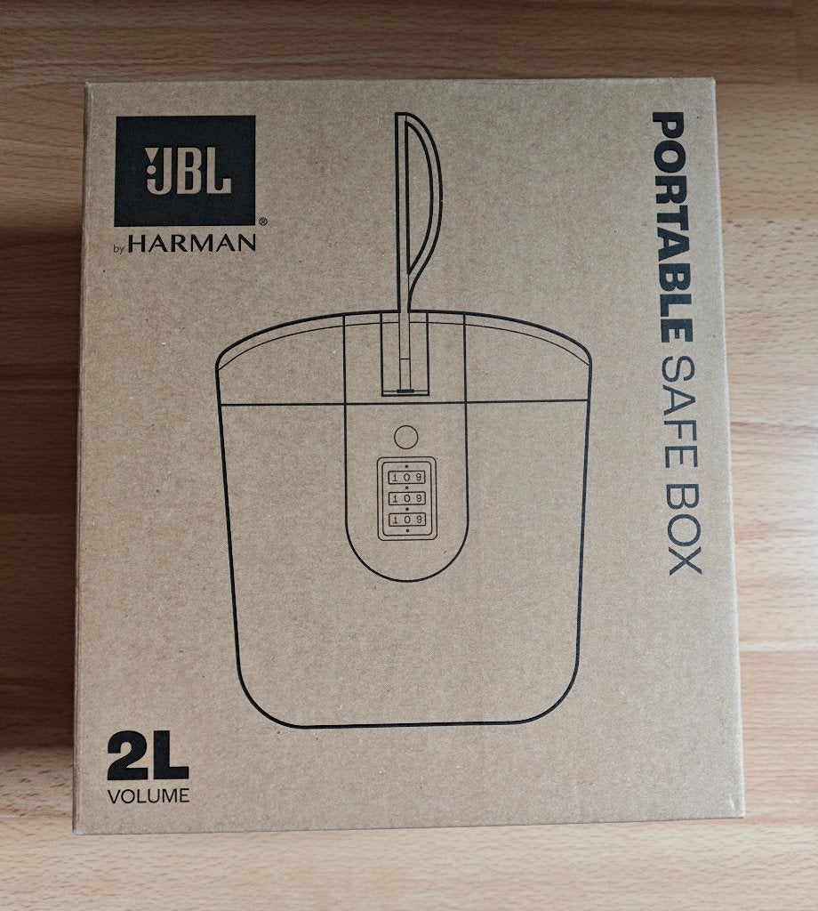 Nieuwe JBL Portable Safe Box 2L, Ophalen of Verzenden, Nieuw, Brandkast