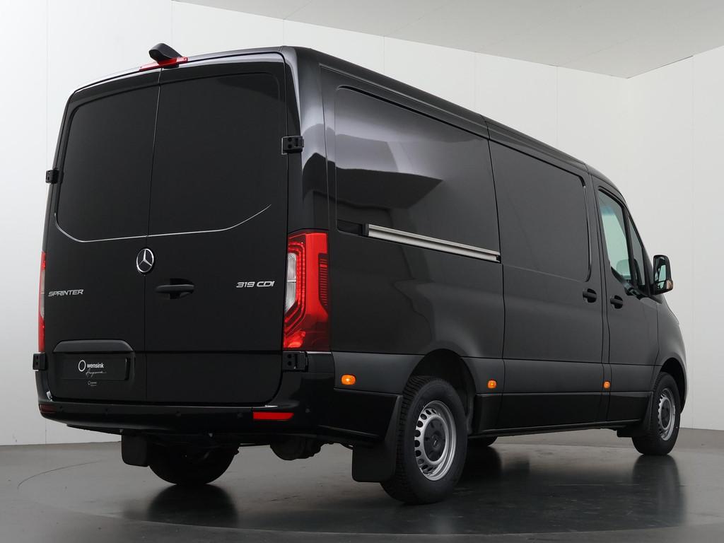 Mercedes-Benz Sprinter 319 CDI L2 H1 RWD Select | DUBBELE SC, Auto's, Bestelauto's, Automaat, Euro 6, Zwart, Bedrijf