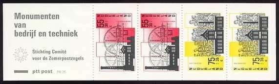 Nederland Postzegelboekje 35 postfris, Postzegels en Munten, Ophalen of Verzenden, Na 1940, Postfris