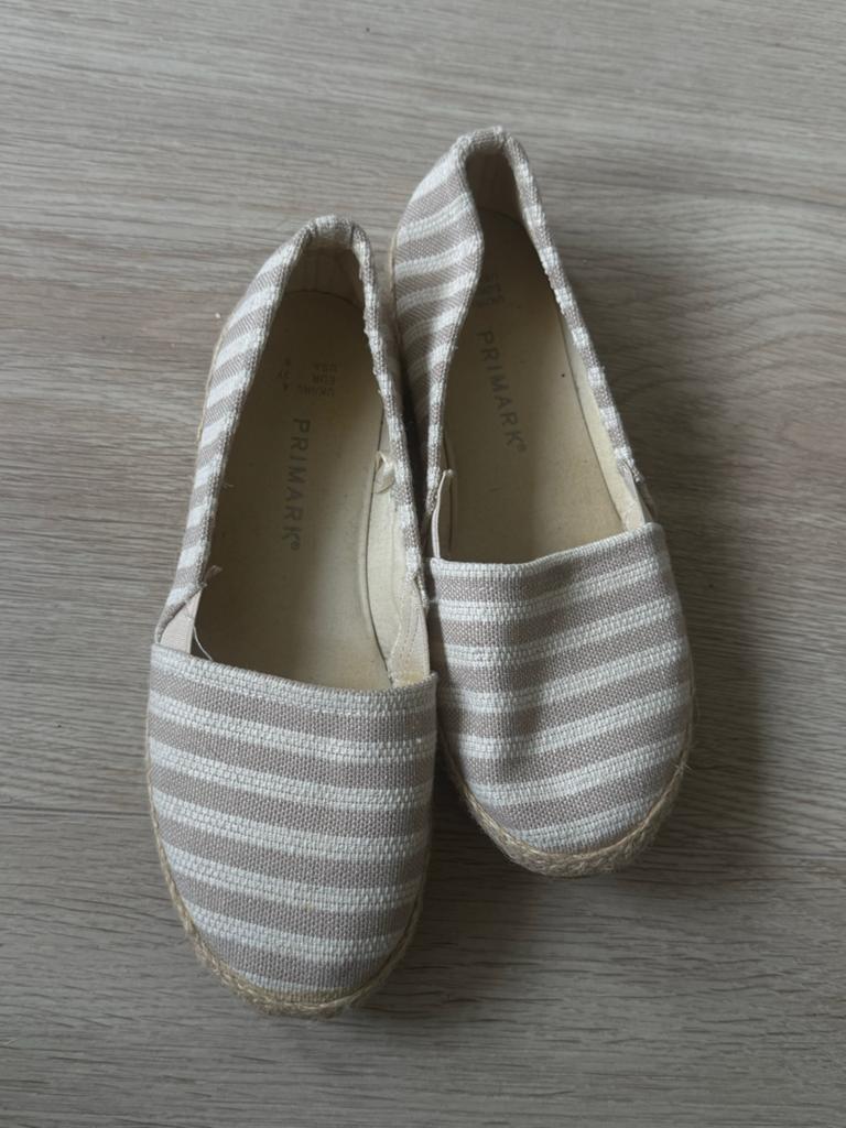 Primark Espadrilles Maat 37, Ophalen of Verzenden, Gedragen, Beige, Espadrilles of Moccasins
