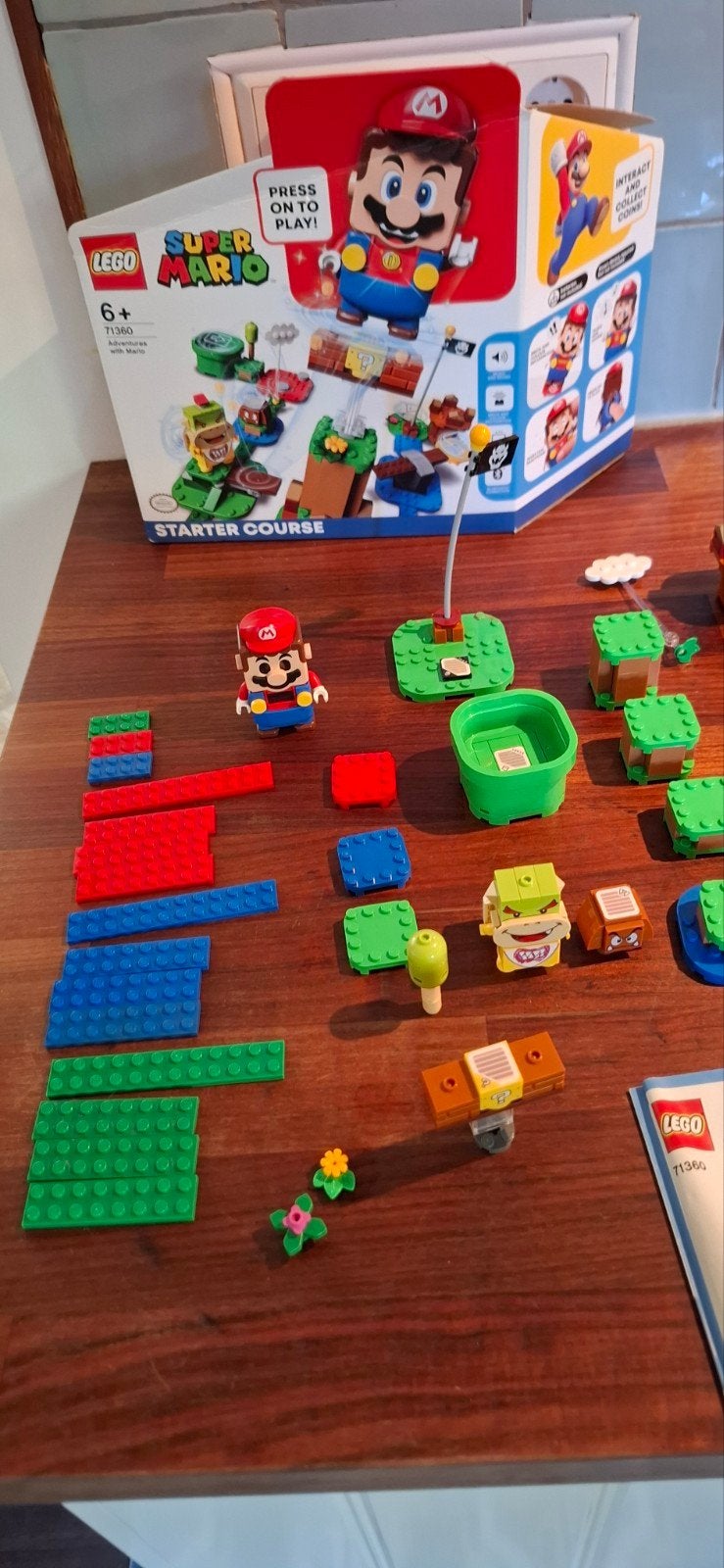 Lego Super Mario Starter Course 71360 - Zo goed als nieuw, Kinderen en Baby's, Ophalen, Zo goed als nieuw, Inclusief instructies