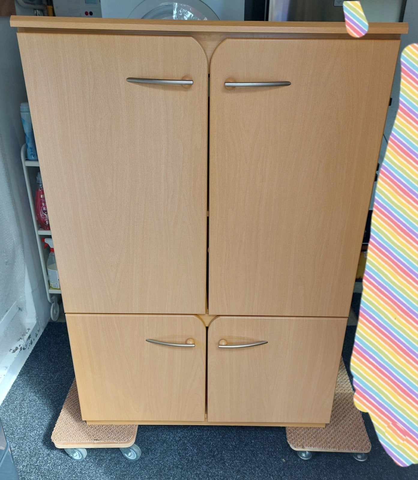 kastje  voor o.a voor TV of stereo wie o wie? kleine prijs!!, Ophalen, Gebruikt, 100 tot 150 cm, 50 tot 100 cm