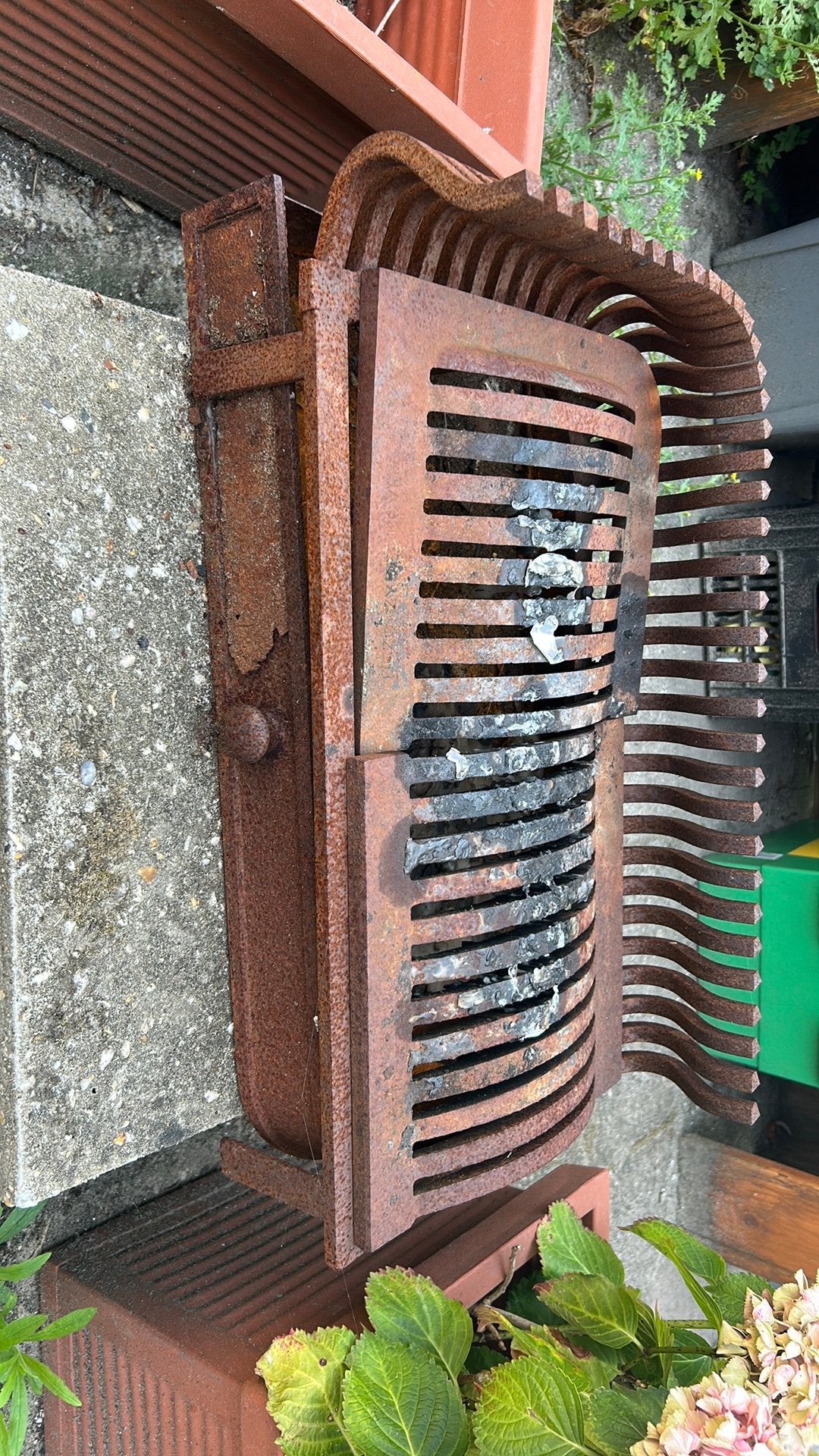 Tuinhaard of Barbecue van Ijzer, Tuin en Terras, Ophalen, Gebruikt