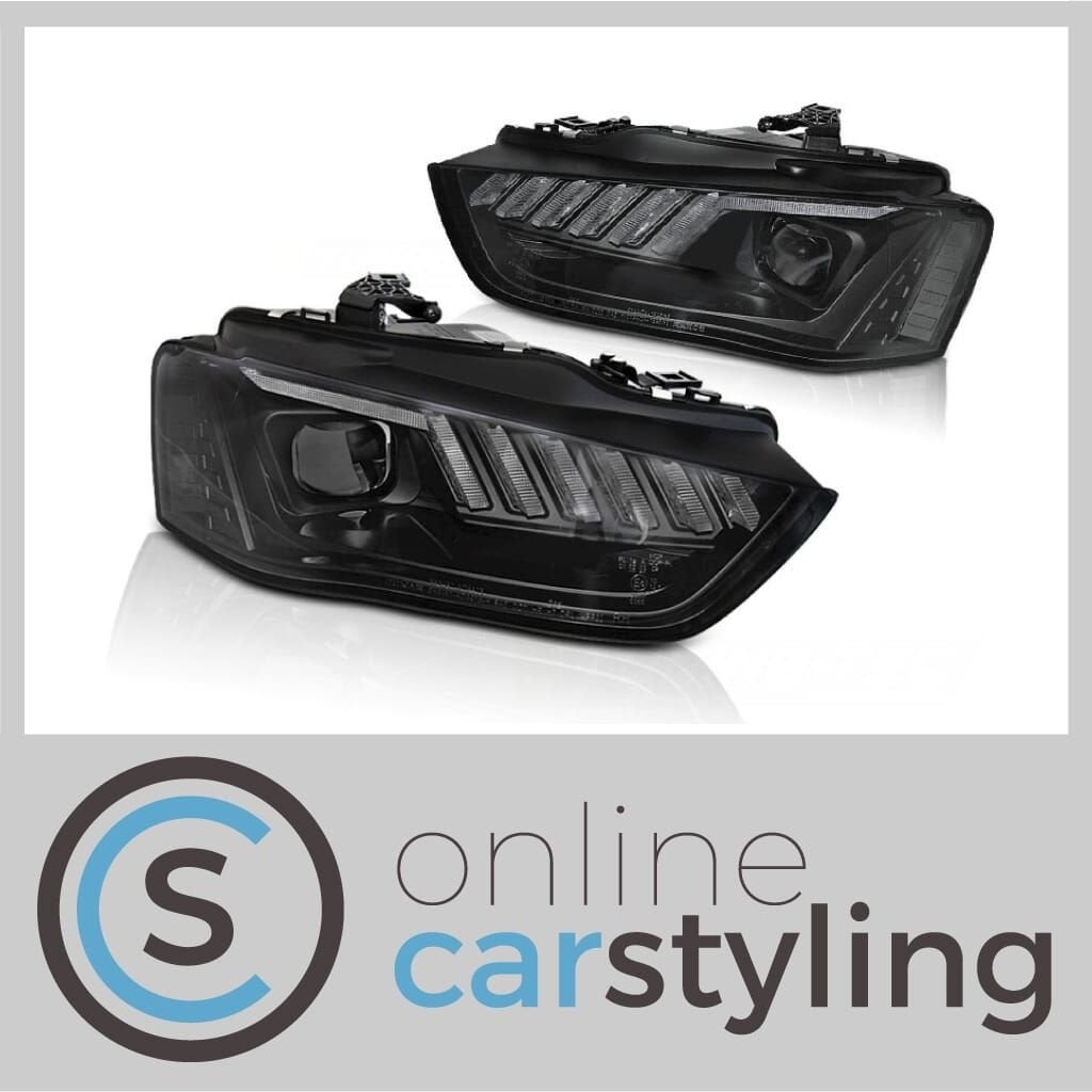 Xenon Koplampen Audi A4 B8 LED DRL Dynamic LED, -, -, Nieuw, -