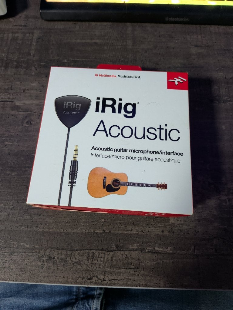 Irig Acoustic IK Multimedia, Ophalen of Verzenden, Zo goed als nieuw, Instrumentmicrofoon