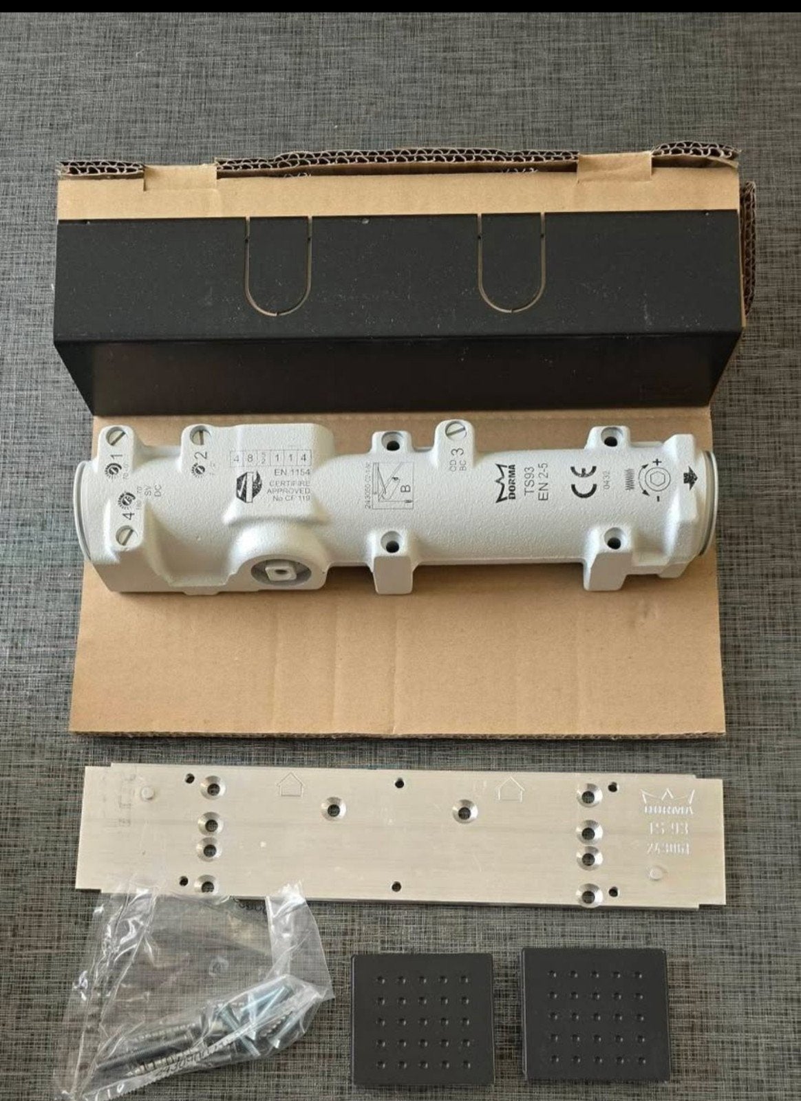 Dorma TS93 EN 2-5 Deurdranger - Nieuw in doos, Ophalen of Verzenden, Nieuw, Overige materialen, Overige typen