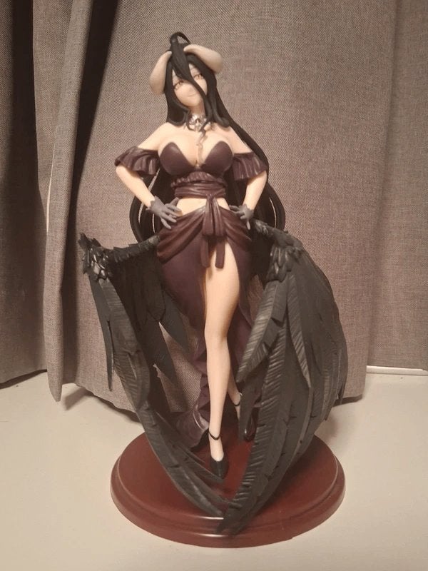 TAITO Overlord IV Albedo AMP+ Figure Black Dress ver. Figure, Ophalen of Verzenden, Zo goed als nieuw