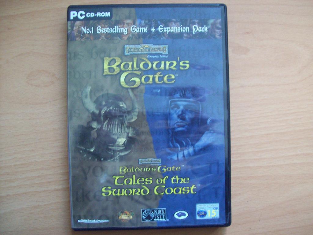 Baldur's Gate + Tales of the Sword Coast (Expansion Pack), 1 speler, Ophalen of Verzenden, Zo goed als nieuw, Role Playing Game (Rpg)