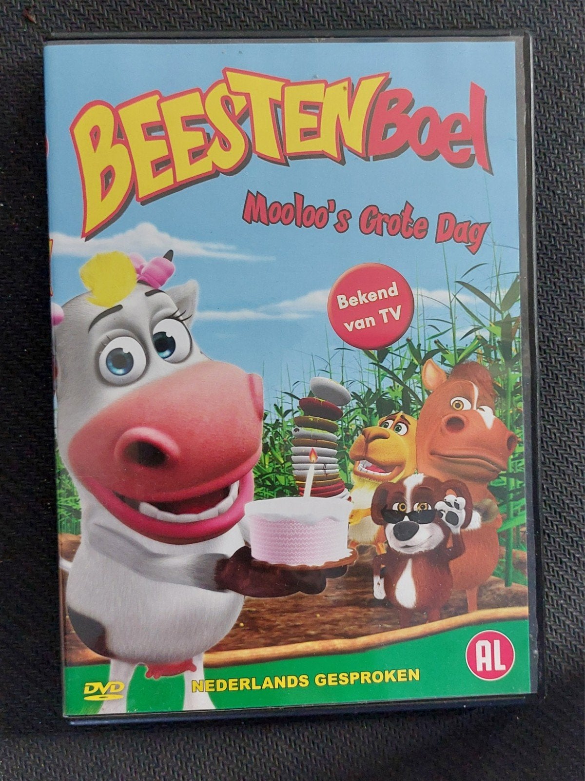 Beestenboel: Mooloo's Grote Dag DVD - Nederlands Gesproken, Gebruikt, Animatie, Alle leeftijden, Film