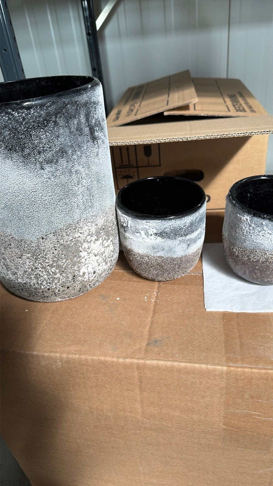 Still potten 3 stuks NIEUW, Kunststof, Rond, Nieuw, Ophalen of Verzenden