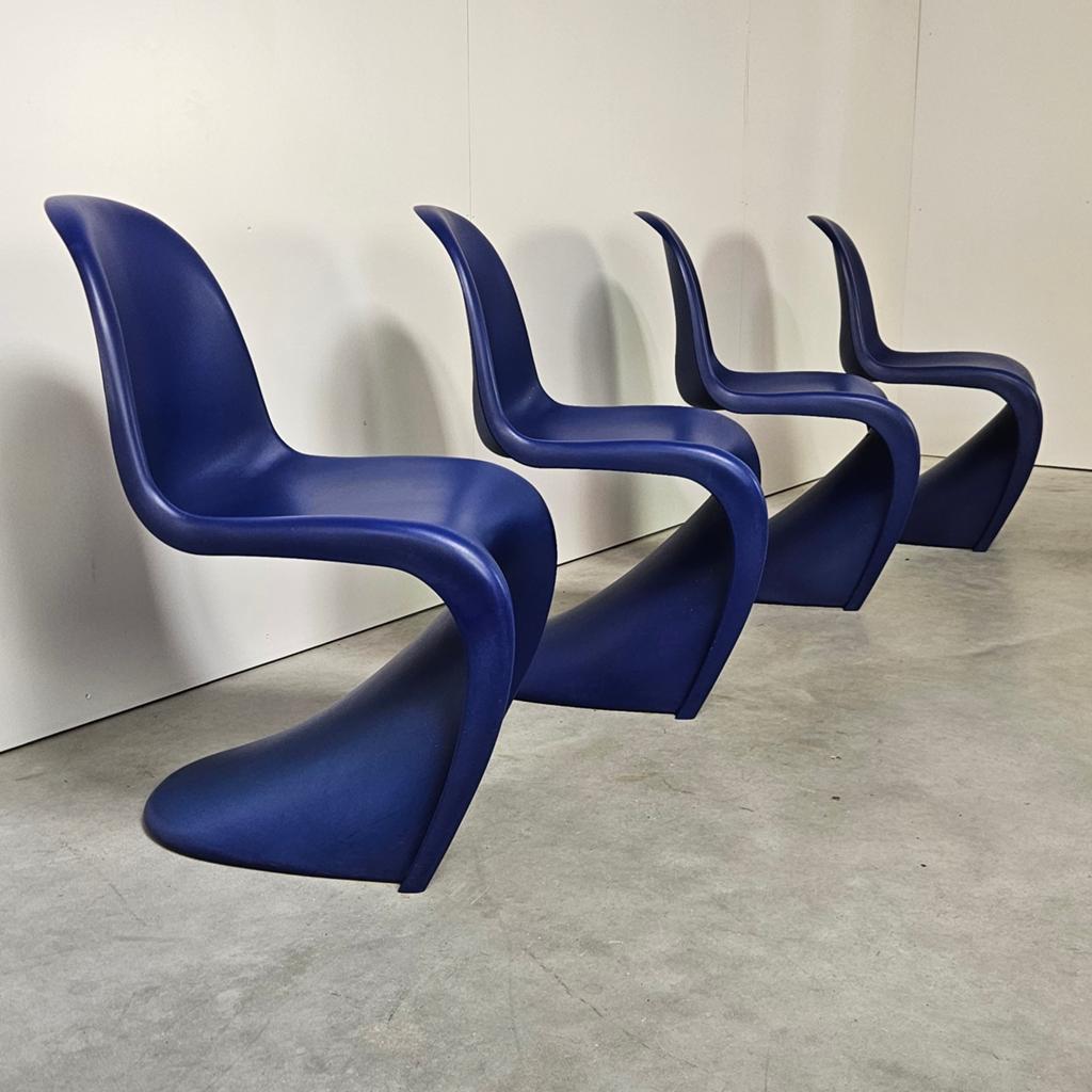 Verner Panton stapelbare stoelen, Kunststof, Gebruikt, Overige kleuren, Design