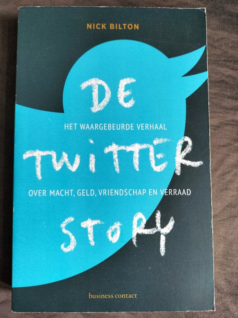 Nick Bilton - De Twitter story, Ophalen of Verzenden, Zo goed als nieuw, Overige onderwerpen, Nick Bilton