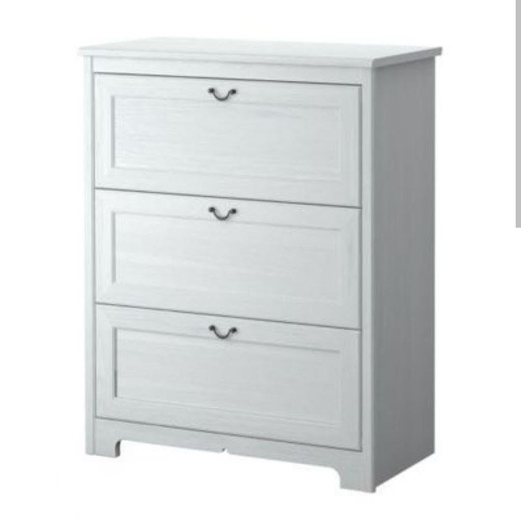 IKEA Aspelund dressoir met 3 lades, Huis en Inrichting, Kasten | Dressoirs, Gebruikt, 50 tot 100 cm, 25 tot 50 cm, Met lade(s)