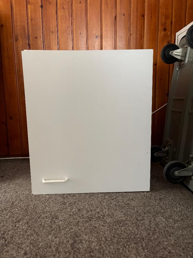 Keukenkastje hang, Ophalen, Wit, 50 tot 100 cm, Zo goed als nieuw