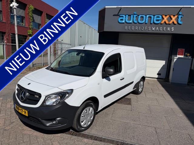 Mercedes-Benz Citan 109 CDI Extra Lang AIRCO I TREKHAAK I MI, Auto's, Bestelauto's, Voorwielaandrijving, Euro 6, 4 cilinders, Wit