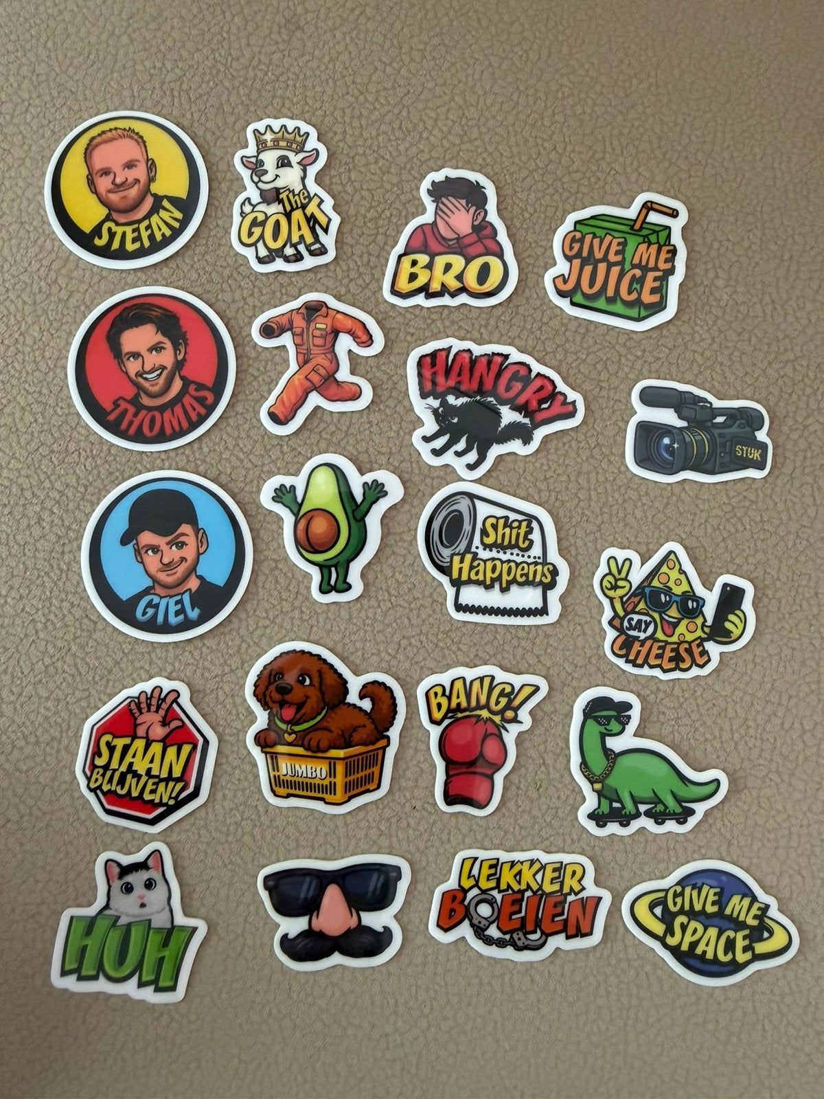 Jumbo stickerjacht stickers 20x en dubbele 8x, Jumbo, Ophalen of Verzenden
